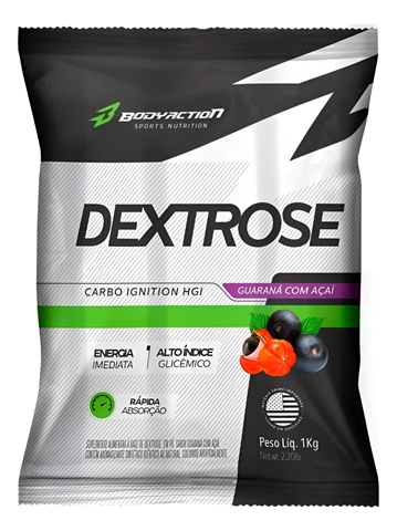 Carboidrato dextrose para recuperação muscular